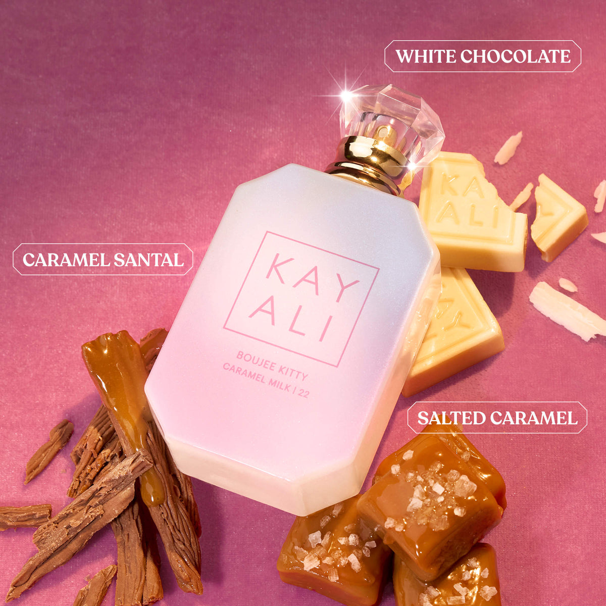 KAYALI Boujee Kitty Caramel Milk | 22 Eau de Parfum (50mL)